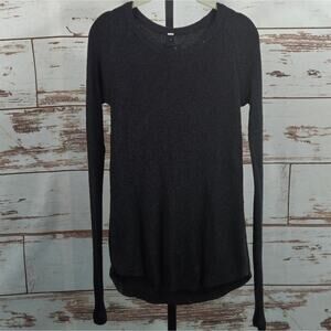 Lululemon Cabin Yogi Long Sleeve Sweater Black